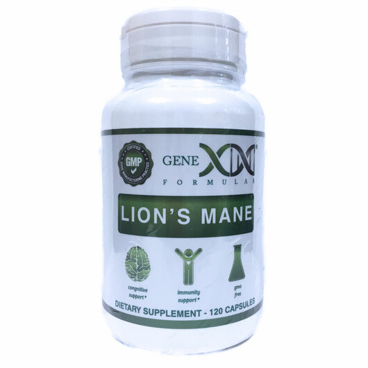 Основне фото товара Lion's Mane 1000 mg, Гриби Левова Грива, 120 капсул