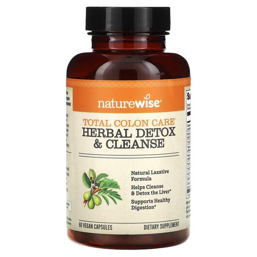Основне фото товара Total Colon Care Herbal Detox & Cleanse, Підтримка кишківника