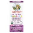 Фото товару Organic Toddler Elderberry Liquid Drops Blueberry +, Лохина, 30 м