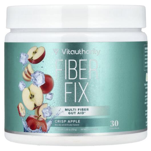 Основне фото товара Fiber Fix Multi Fiber Gut Aid Crisp Apple, Цукерки з клітковиною,