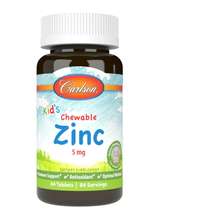 Kid's Chewable Zinc 5 mg Цинк в пастилках Carlson