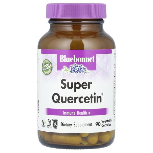 Основне фото товара Bluebonnet Nutrition, Super Quercetin, Супер Кверцетин, 90 капсул