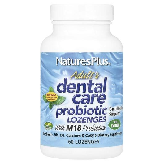 Основне фото товара Adult's Dental Care Probiotic Natural Peppermint, Пробіотики