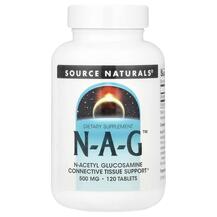 N-A-G 500 mg 120 N-A-G 500 мг Source Naturals