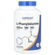 Фото товару Nutricost, L-Phenylalanine 500 mg, L-Фенилаланін, 180 капсул