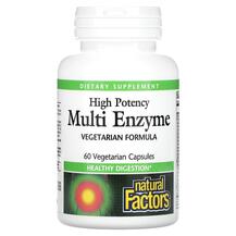 High Potency Multi Enzyme Ферменты Natural Factors