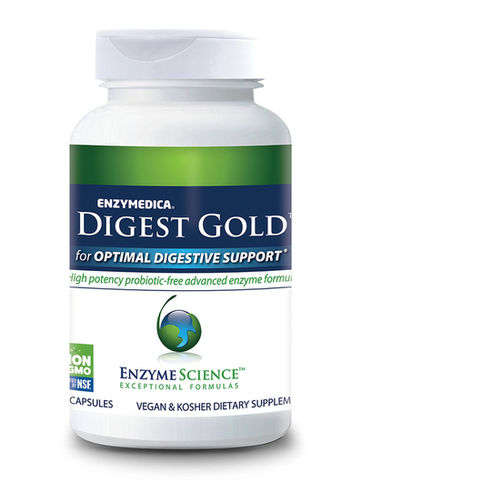 Основне фото товара Enzyme Science, Digest Gold, Ферменти, 90 капсул