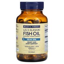 ЕПК Wild Alaskan Fish Oil Peak EPA 1250 mg Wiley's