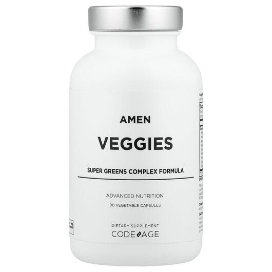 Основное фото товара CodeAge, Грибы, Amen Veggies, 90 капсул
