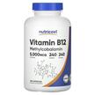 Фото товару Nutricost, Vitamin B12 5000 mcg, Вітамін B1 Тіамін, 240 капсул
