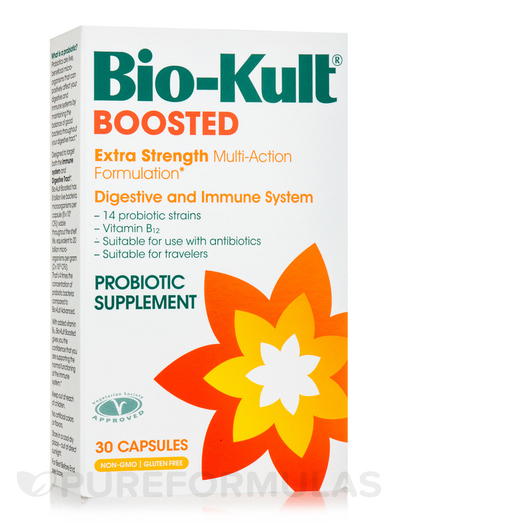 Основне фото товара Bio-Kult, Boosted, Пробіотики, 30 капсул