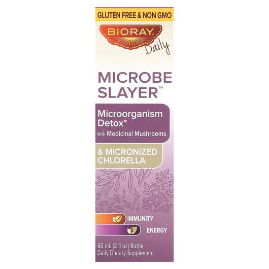 Основне фото товара Bioray, Microorganism Detox, Детокс безалкогольний, 60 мл