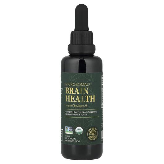 Основне фото товара Global Healing, Microsomal Brain Health, Підтримка мозку, 59.2 мл