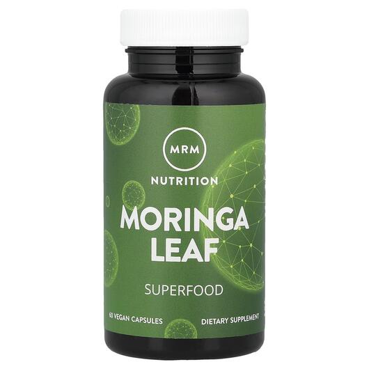 Основне фото товара MRM, Moringa Leaf, Морінга, 60 капсул