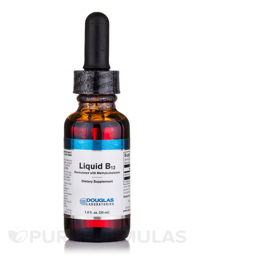 Основне фото товара Liquid B12 Natural Cherry Flavor, Рідкий B12, 30 мл