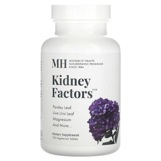 Основне фото товара MH, Kidney Factors, Підтримка нирок, 120 таблеток
