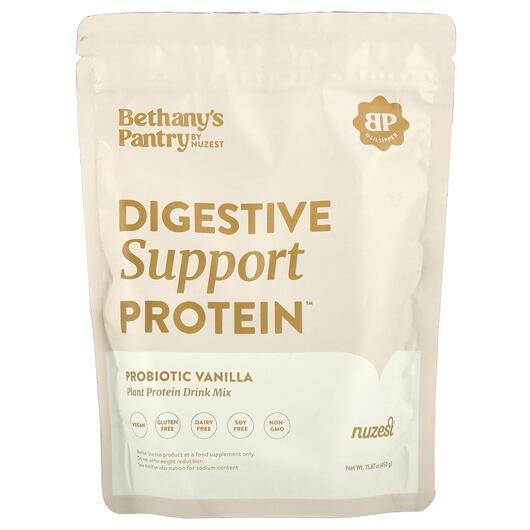 Основне фото товара Nuzest, Protein Plant Protein Vanilla, Протеїн, 450 г