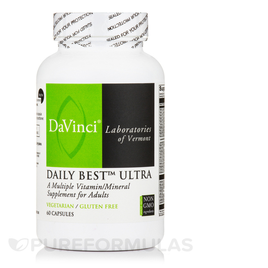 Основне фото товара DaVinci Laboratories, Daily Best Ultra, Мультивітаміни, 60 капсул