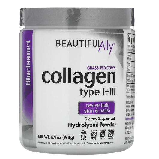 Основне фото товара Beautiful Ally Collagen Type I + III, Колаген, 198 г