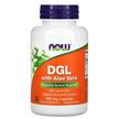 Фото товару NOW, DGL with Aloe Vera, Лакриця, 100 капсул