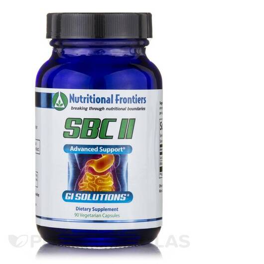 Основне фото товара Nutritional Frontiers, SBC II, Ферменти, 90 капсул