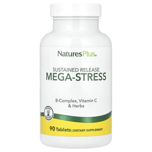 Основне фото товара Mega-Stress Complex 90, Мега-Стрес комплекс, 90 таблеток