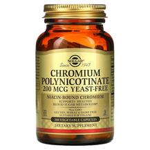 Chromium Polynicotinate Хром 200 мкг Solgar