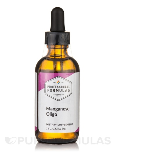 Основне фото товара Professional Formulas, Manganese Oligo, Марганець, 59 мл