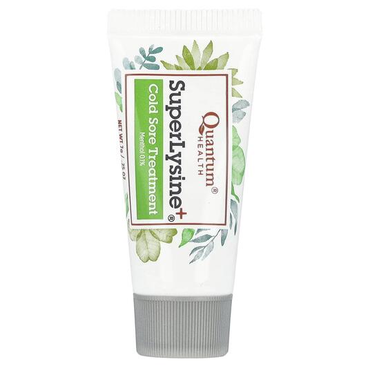 Основне фото товара Quantum Health, Super Lysine+ Cold Sore Treatment, L-Лізин, 7 г