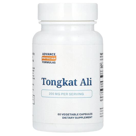 Основне фото товара Tongkat Ali 200 mg, Тонгкат Алі, 60 таблеток