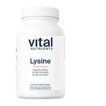 Lysine 500 mg L-Лизин Vital Nutrients 100 капсул