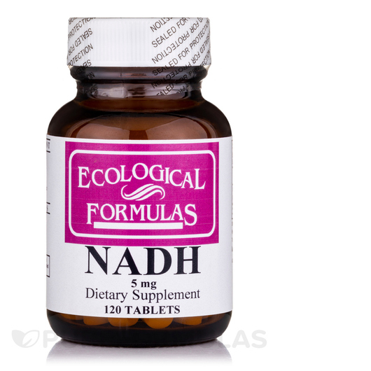 Основне фото товара Ecological Formulas, NADH 5 mg, НАДН, 120 таблеток
