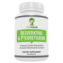 Ресвератрол Resveratrol 600 mg VitaMonk 60 капсул