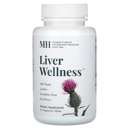 Основне фото товара MH, Liver Wellness, Підтримка печінки, 60 таблеток