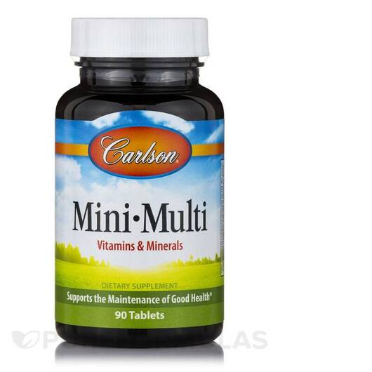 Основне фото товара Mini-Multi Vitamins & Minerals, Мультивітаміни, 90 таблеток