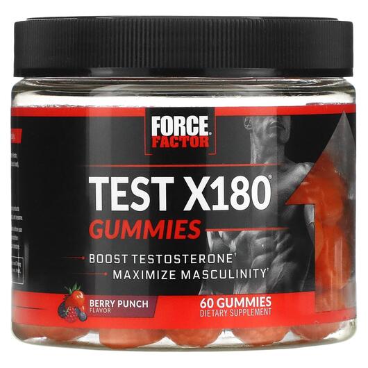 Основне фото товара Test X180 Berry Punch, Бустер Тестостерону, 60 таблеток