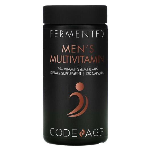Основне фото товара Fermented Men's Multivitamin, Вітаміни для чоловіків, 120 ка