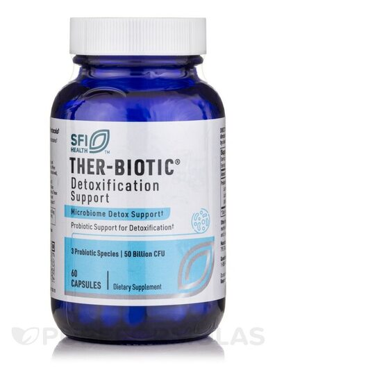 Основне фото товара Ther-Biotic Detoxification Support, Детокс та очищення, 60 капсул