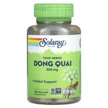 Дягель True Herbs Dong Quai 550 mg Solaray