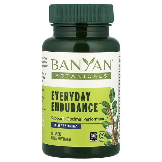Основне фото товара Banyan Botanicals, Everyday Endurance, Адаптоген, 90 таблеток