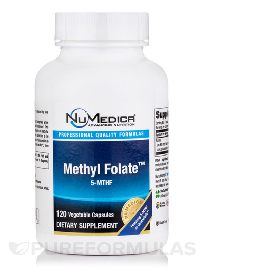 Основне фото товара NuMedica, Methyl Folate 5-MTHF, Метилфолат, 120 капсул