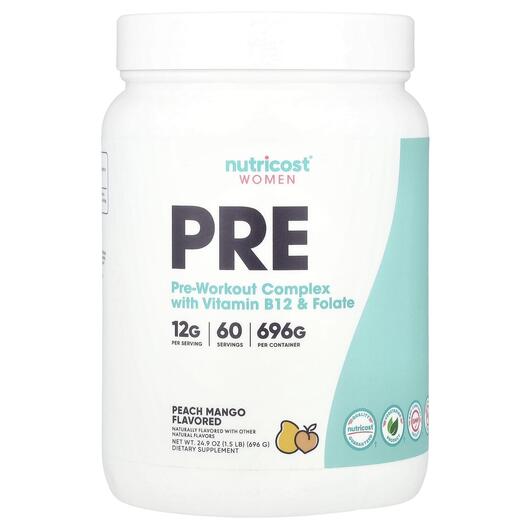 Основне фото товара Women Pre-Workout Complex With B-Vitamins, Передтренувальний комп