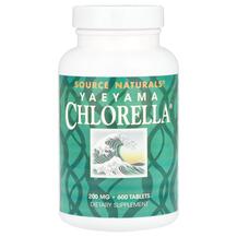 Хлорела 200 мг Yaeyama Chlorella 200 mg 600 Source