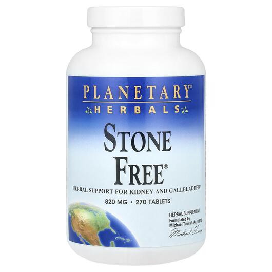 Основне фото товара Planetary Herbals, Stone Free, Трави, 270 таблеток
