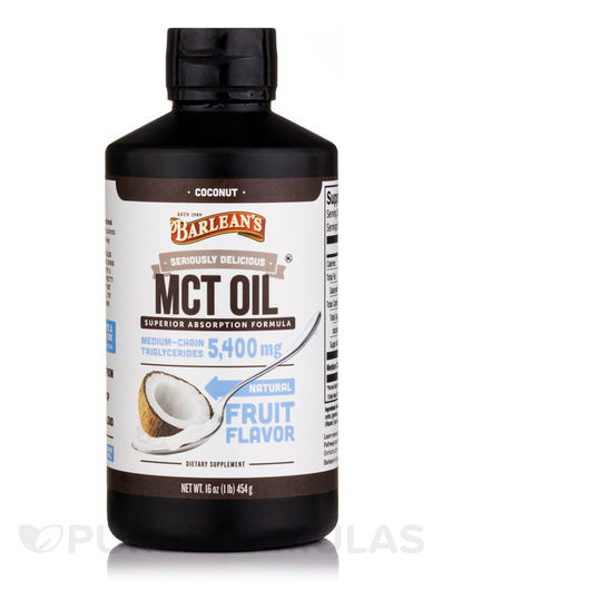 Основное фото товара Barlean's, MCT Масло, Seriously Delicious MCT Oil Coconut, 4