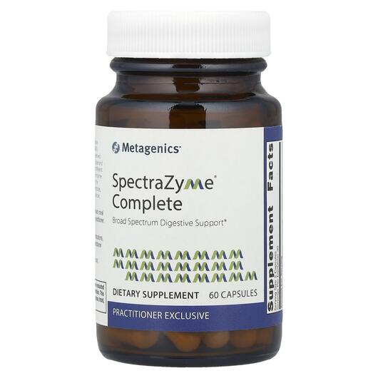 Основне фото товара Metagenics, SpectraZyme Complete, Ферменти, 60 капсул