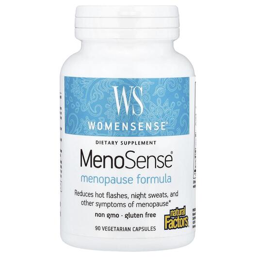 Основне фото товара MenoSense Menopause Formula, Підтримка менопаузи, 90 капсул