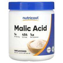 Яблучна кислота Malic Acid Unflavored Nutricost