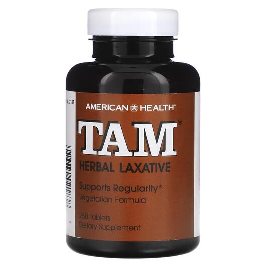 Основне фото товара TAM Herbal Laxative, Трав'яне проносне, 250 таблеток
