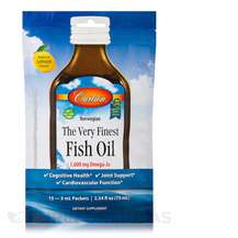 The Very Finest Fish Oil Packets 1600 mg Lemon Омега